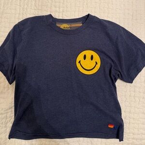 like new Aviator Nation boyfriend T shirt